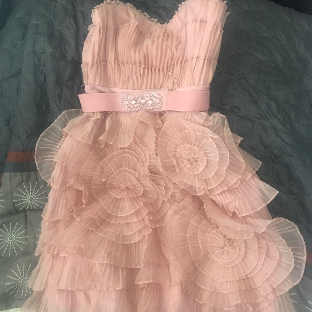 BCBG Strapless mini dress